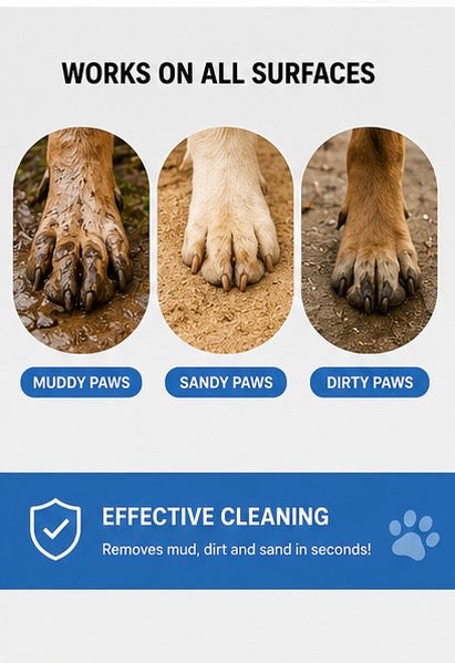 “PawFresh”pet paw cleaner