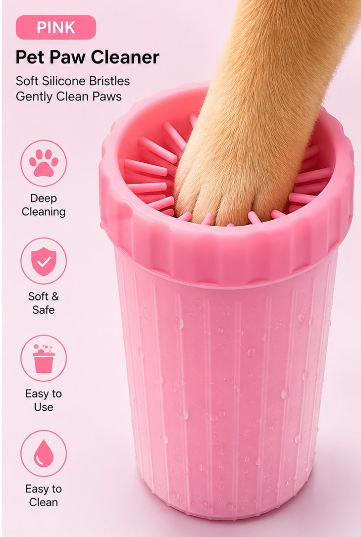 Pet Paw Cleaner Cup – Quick & Easy Mud Remover
