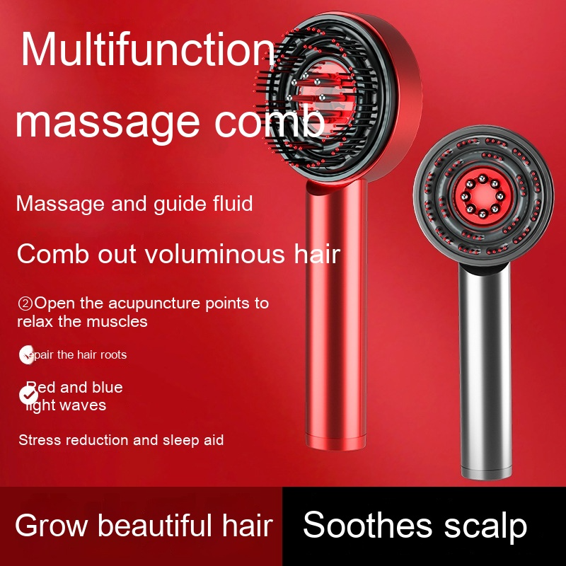 LumiScalp Electric Hair growth & Scalp Massage Comb Portable