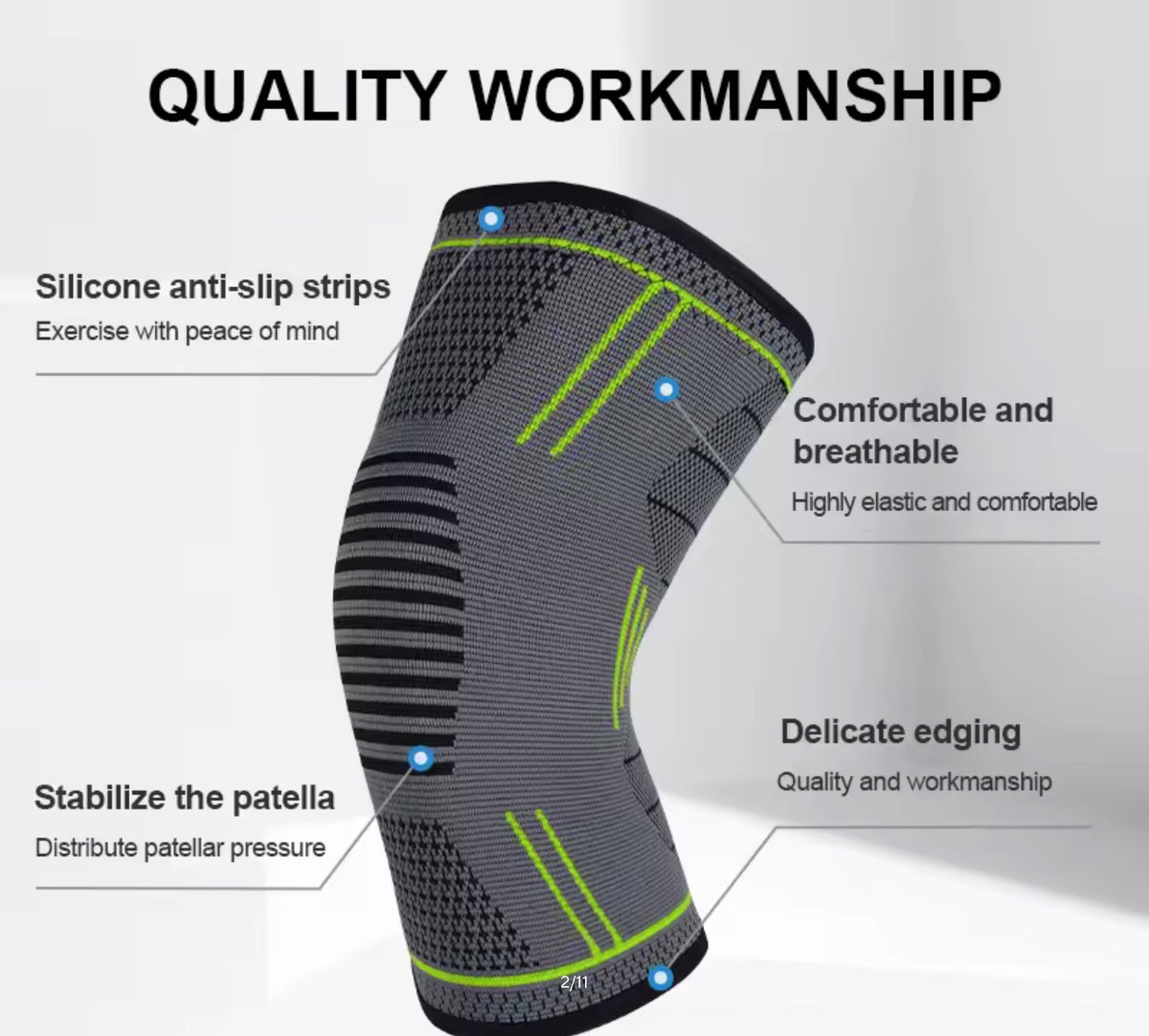 Compression Knee Support Sleeve