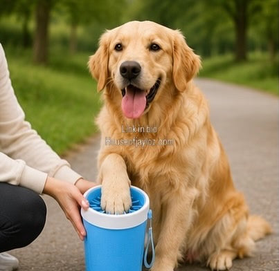 “PawFresh”pet paw cleaner