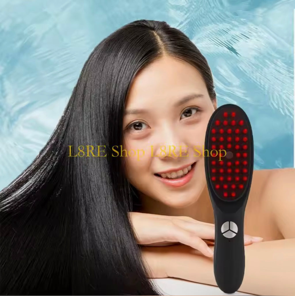 Scalp Massager Comb For Spray Hair Growth Phototherapy Hair Regrowth Brush Anti Hair Loss Head Care Electric Massage Comb Brush