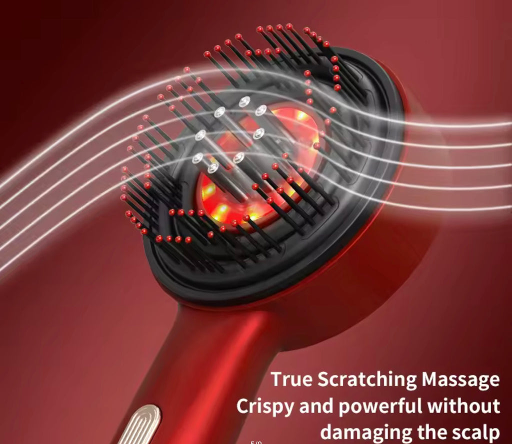 Hair scalp applicator, scalp massage comb, hair growth comb, kneading and absorbing liquid device, hair growth instrument, red light hair care comb, scalp massage device