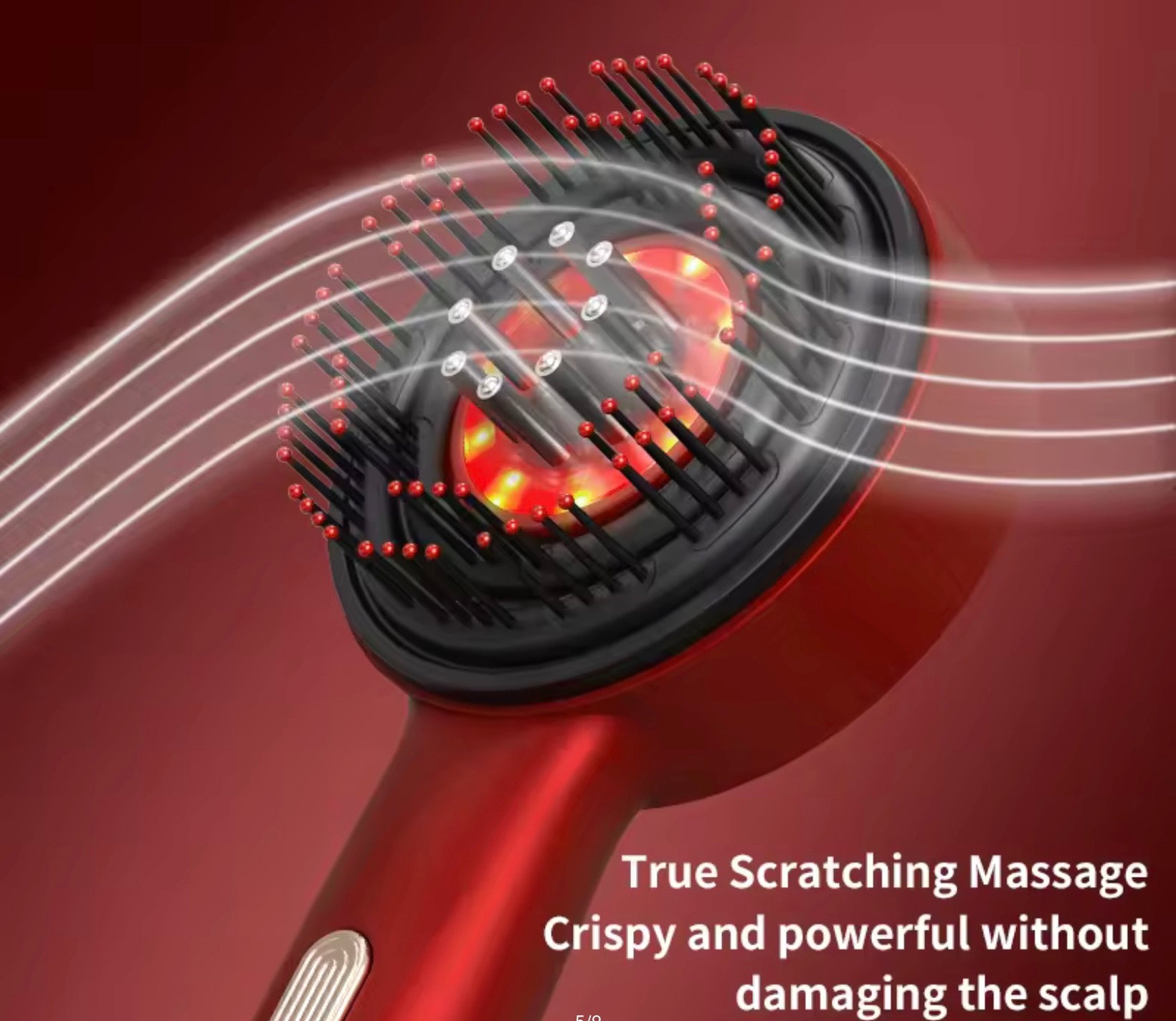 Hair scalp applicator, scalp massage comb, hair growth comb, kneading and absorbing liquid device, hair growth instrument, red light hair care comb, scalp massage device