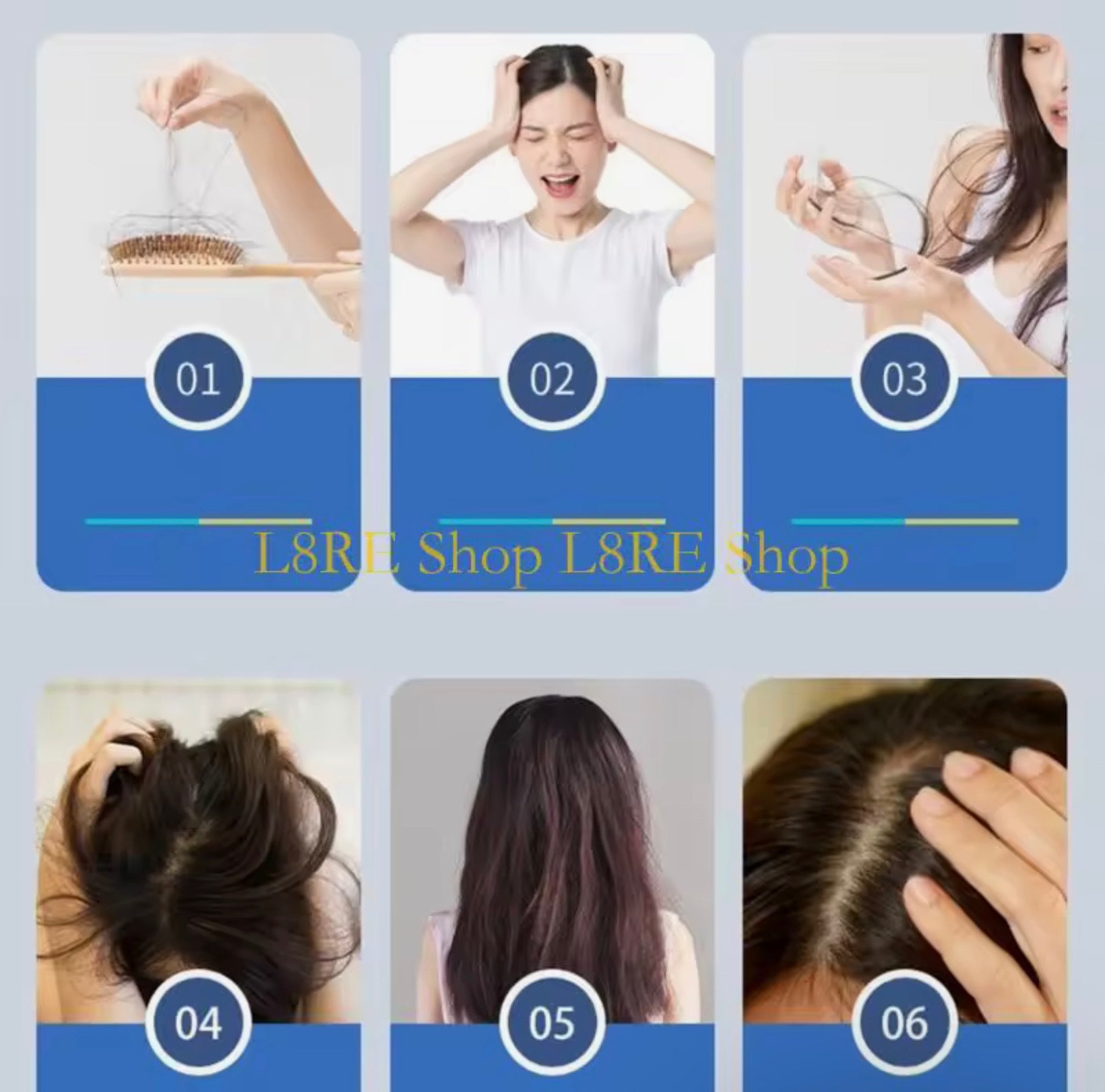 Scalp Massager Comb For Spray Hair Growth Phototherapy Hair Regrowth Brush Anti Hair Loss Head Care Electric Massage Comb Brush