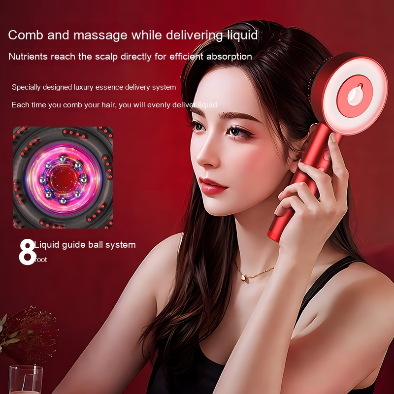LumiScalp Electric Hair growth & Scalp Massage Comb Portable